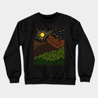 Mountain Line Crewneck Sweatshirt